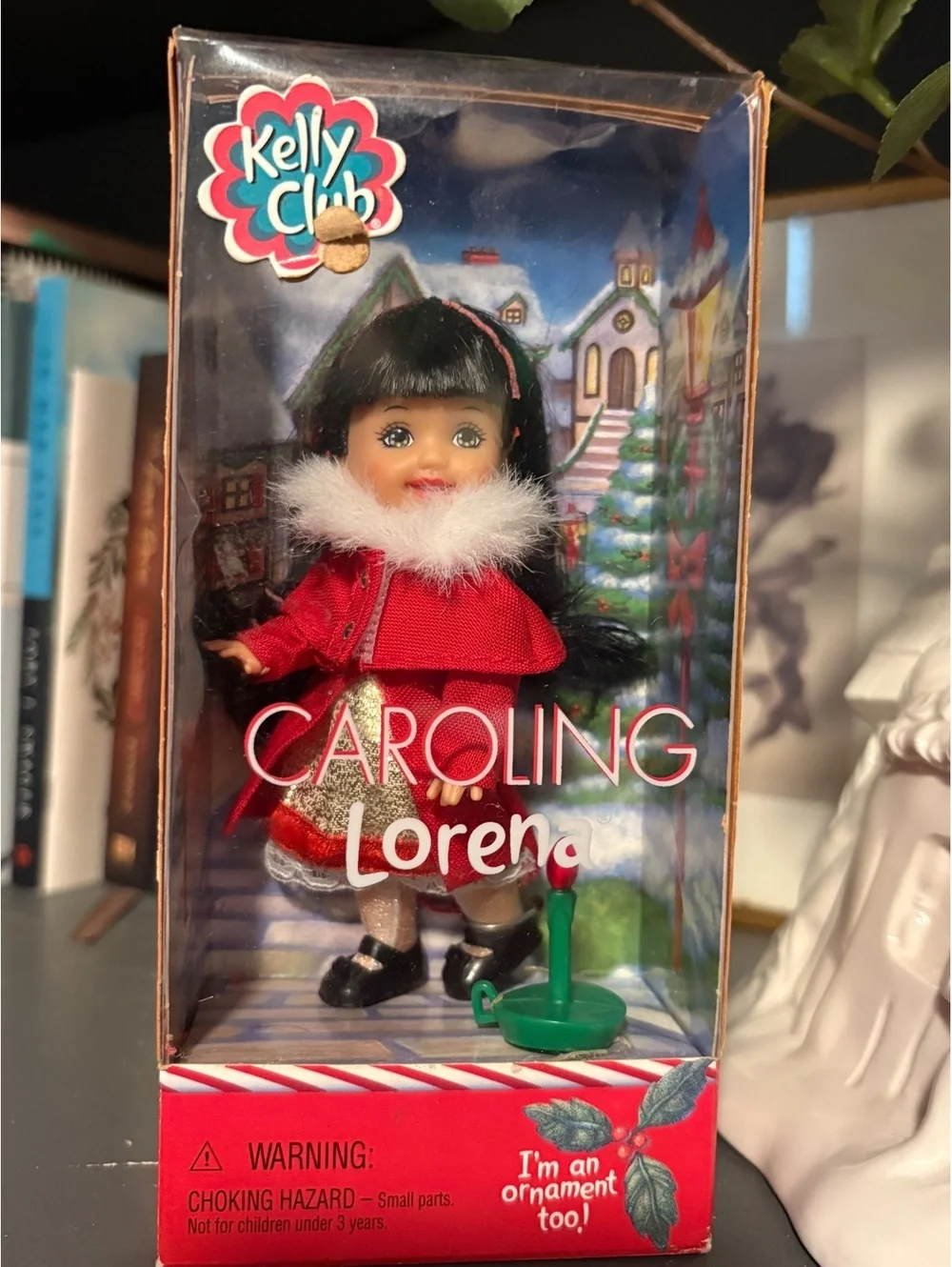 Vintage 2001 Kelly Club Caroling Lorena Doll NIB Barbie Holiday Christmas Y2K